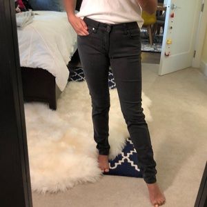 Uniqlo Jeggings in faded black